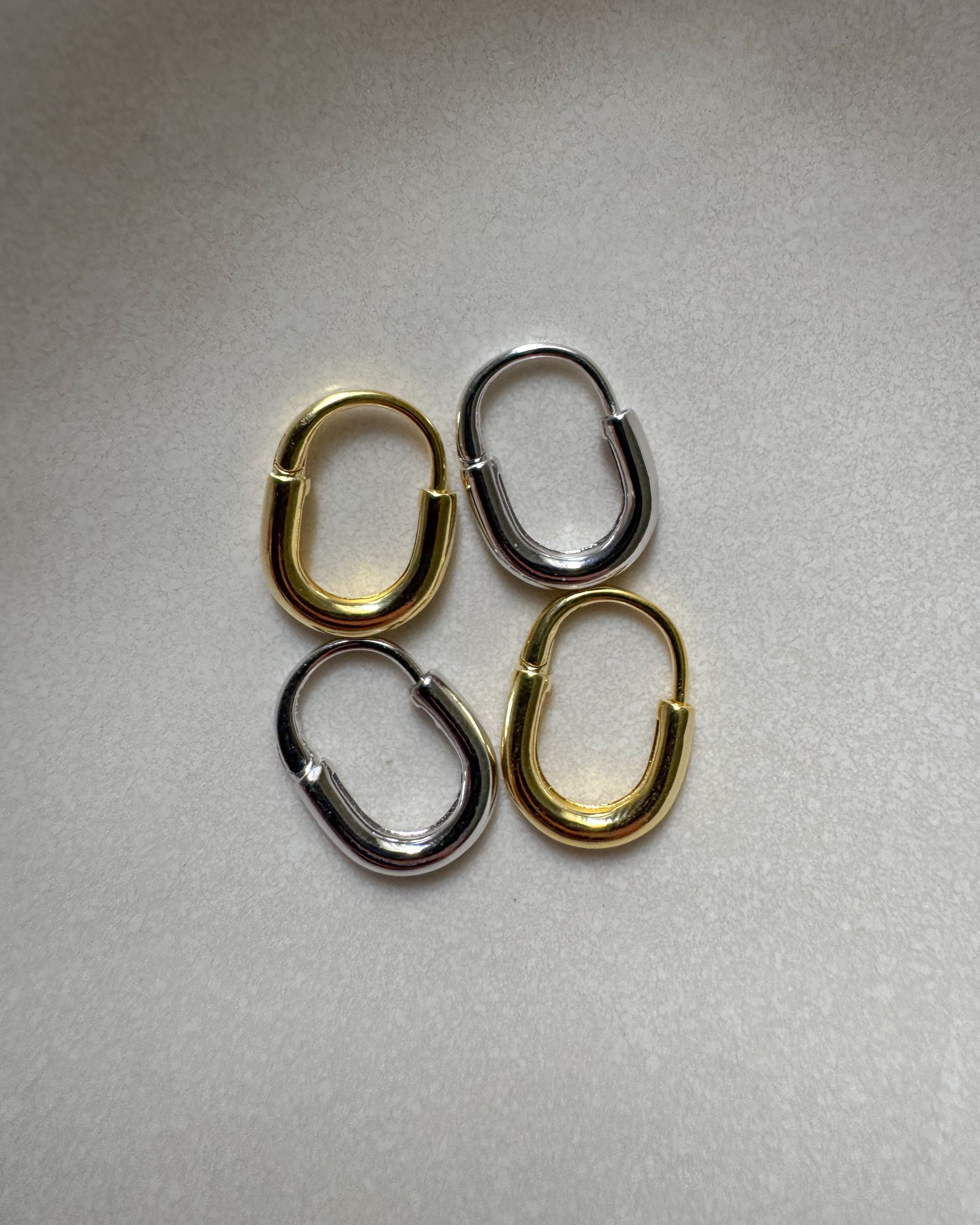 Oval Earrings