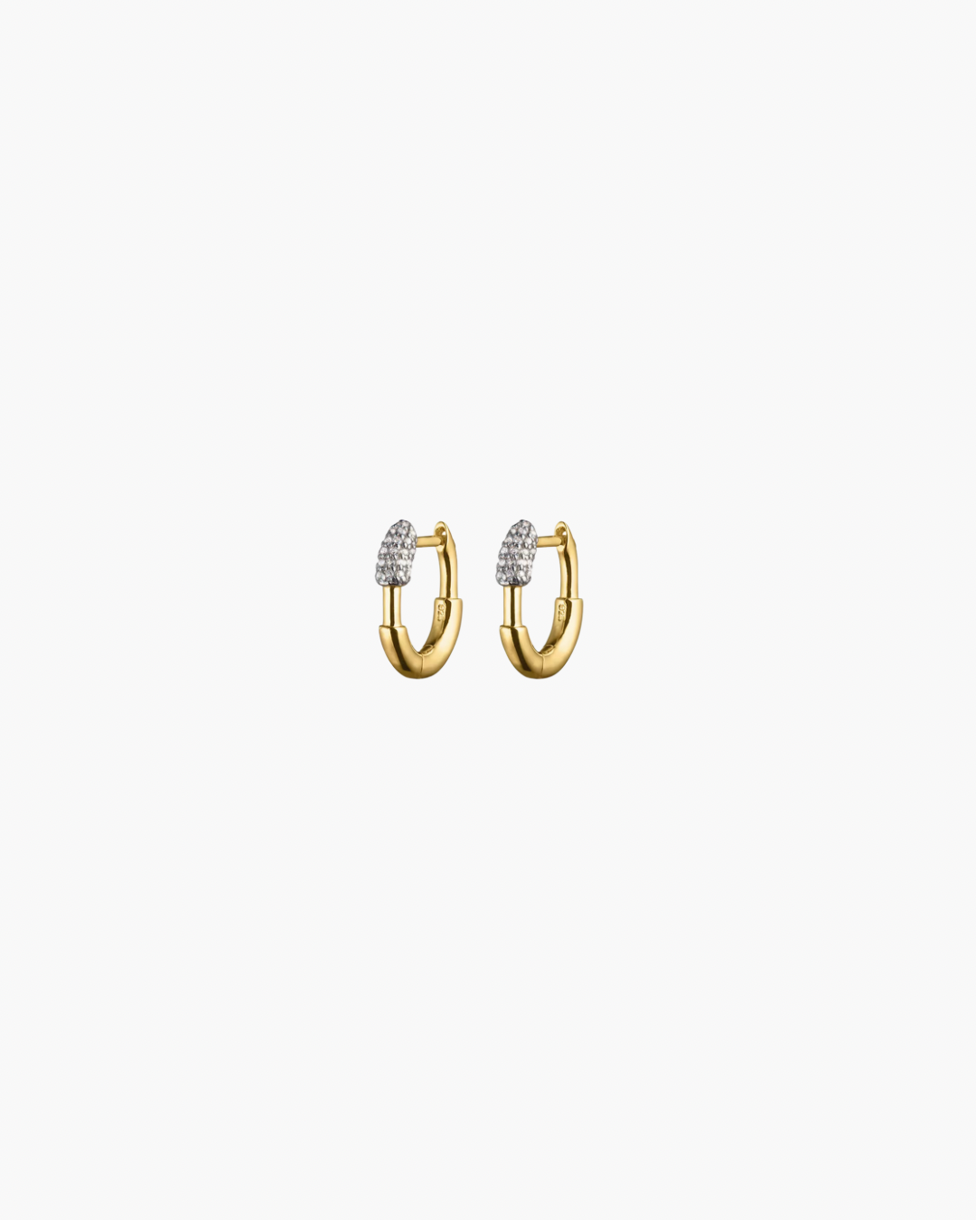 Lovely Pavé Up - Ohrringe klein