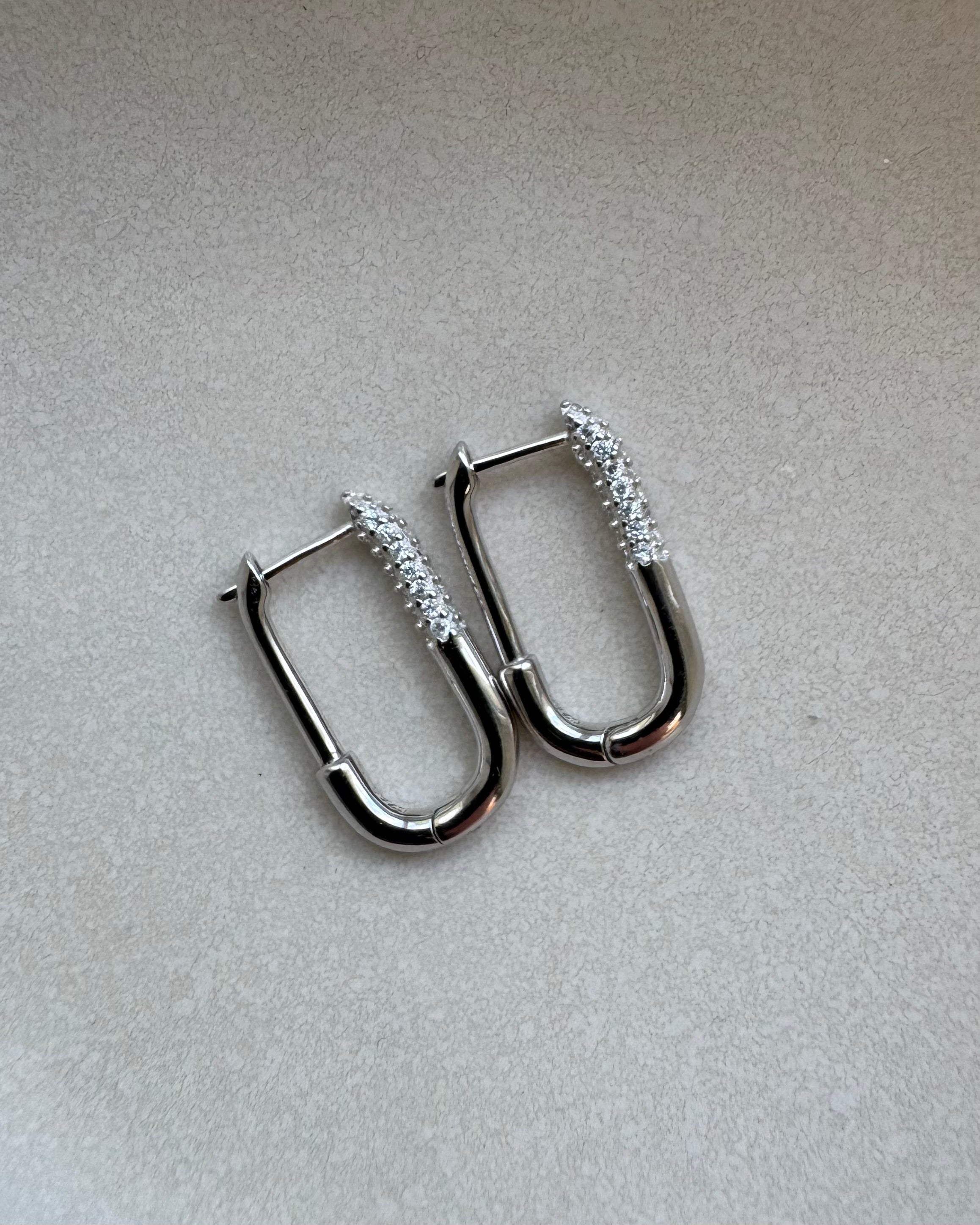 Lovely Pavé - Ohrringe Groß