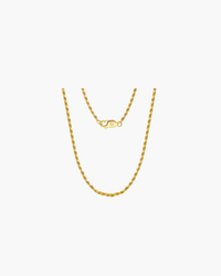 Halskette mit gedrehter Kette