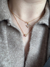  Charm lettera - Pavé