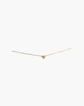 DUA Necklace – LOVE MII | Gold-Plated Heart Necklace with Zirconia