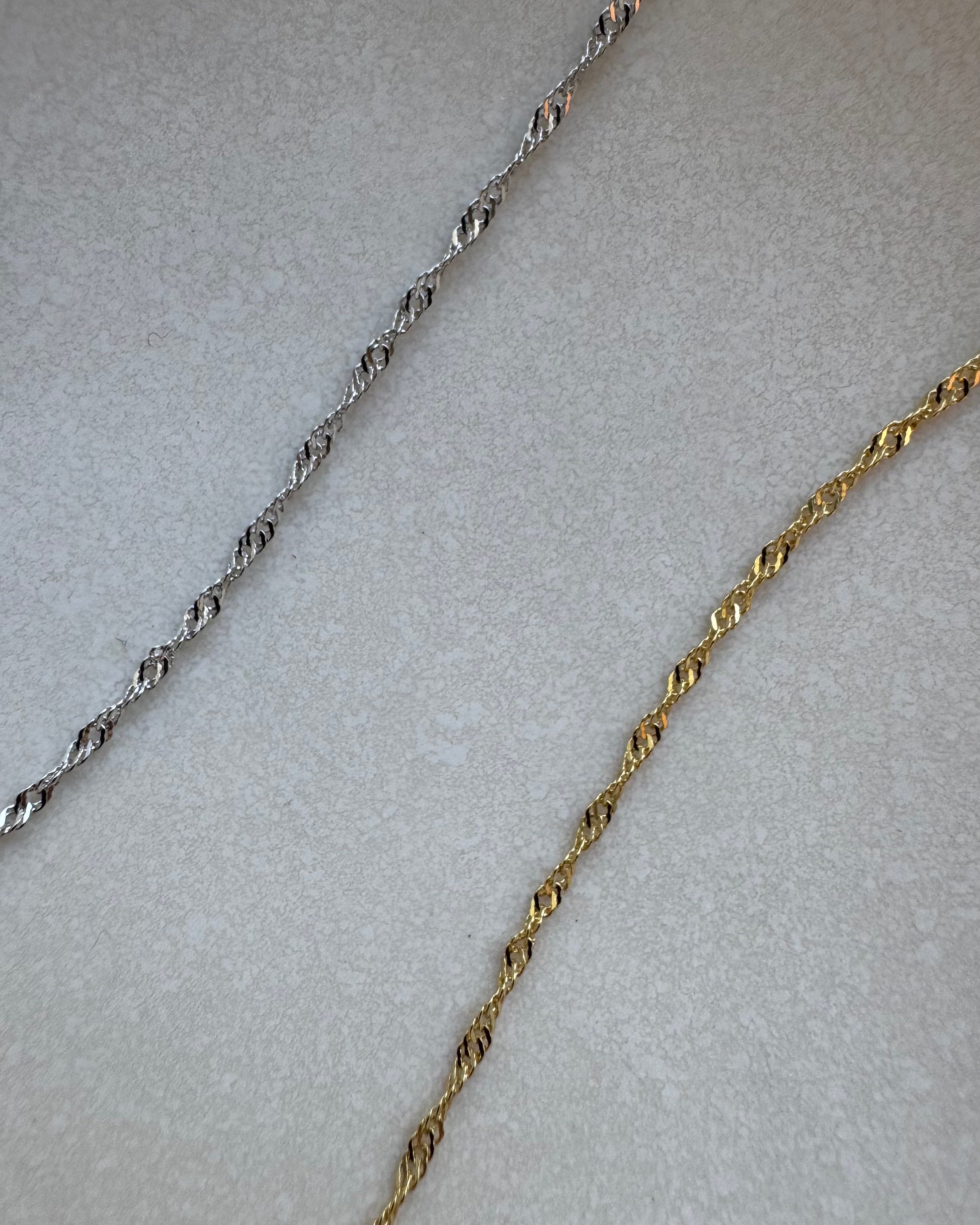 Collana a catena di vite