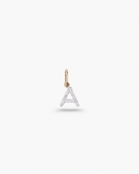  Charm lettera - Pavé