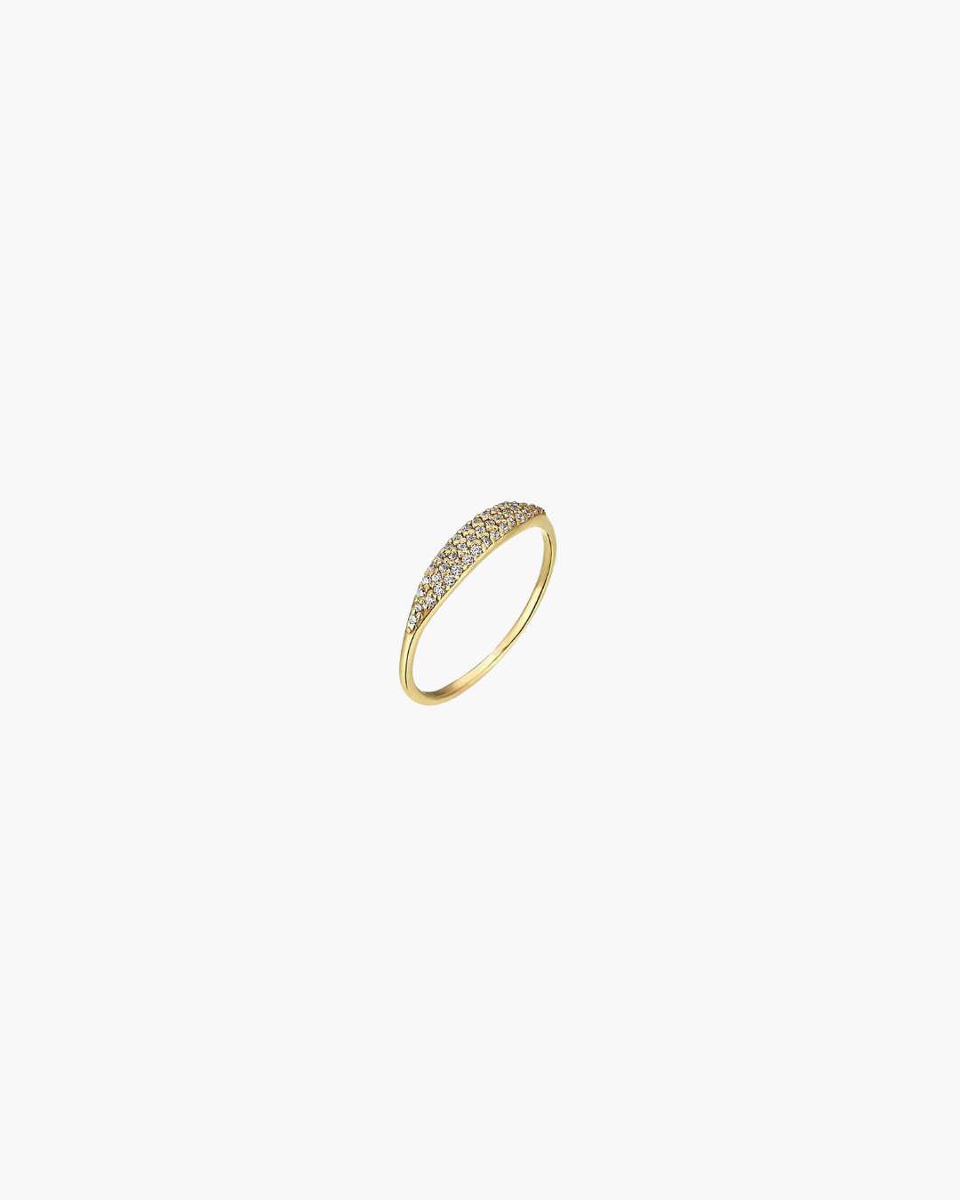 The classy ring - Pavé Edition